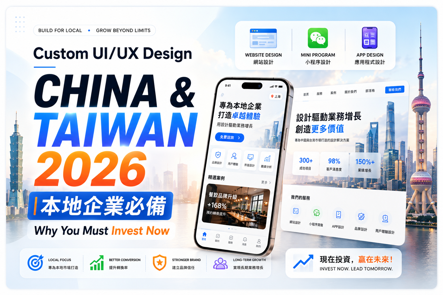 Custom UI/UX Design China & Taiwan: Why Smart Businesses Must Invest in 2026